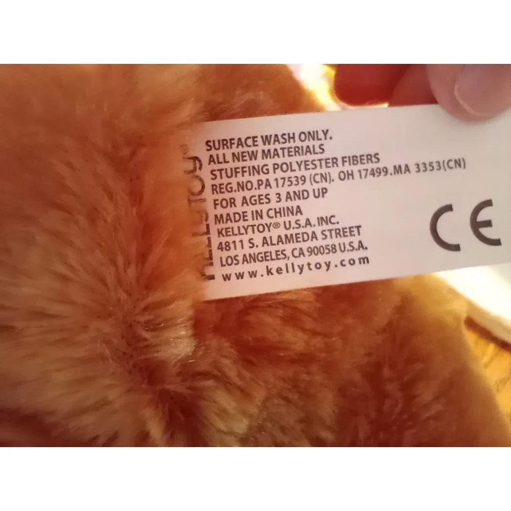 KELLYTOY FACE BUDDYWALK 10" Plush Teddy Bear NWT - Picture 3 of 3